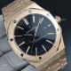 Swiss Replica Audemars Piguet Royal Oak Rose Gold Black Dial AP 15400 Watch (3)_th.jpg